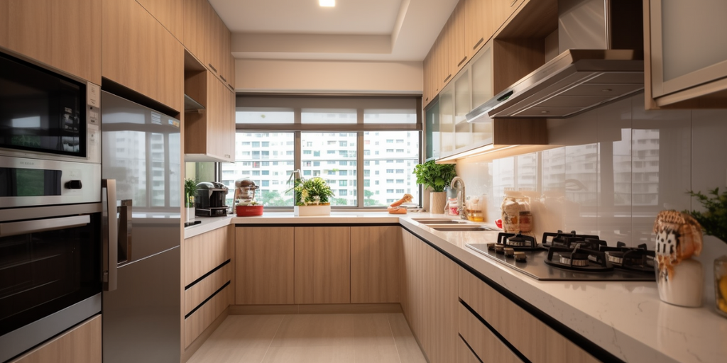 hdb kitchen clever layout