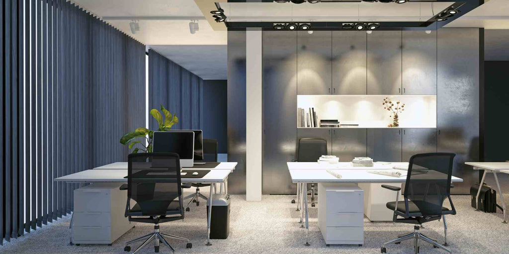 minimalist modern office interior design