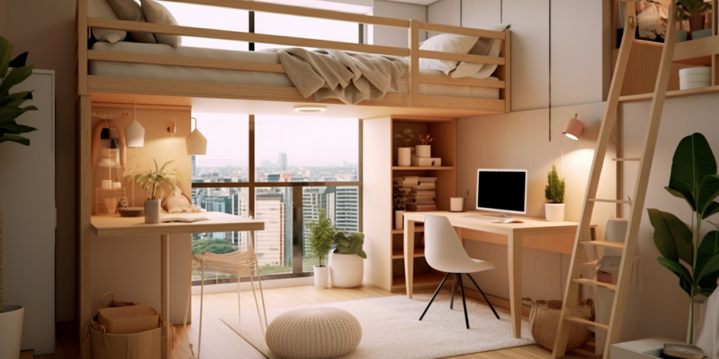 HDB bedroom loft bed