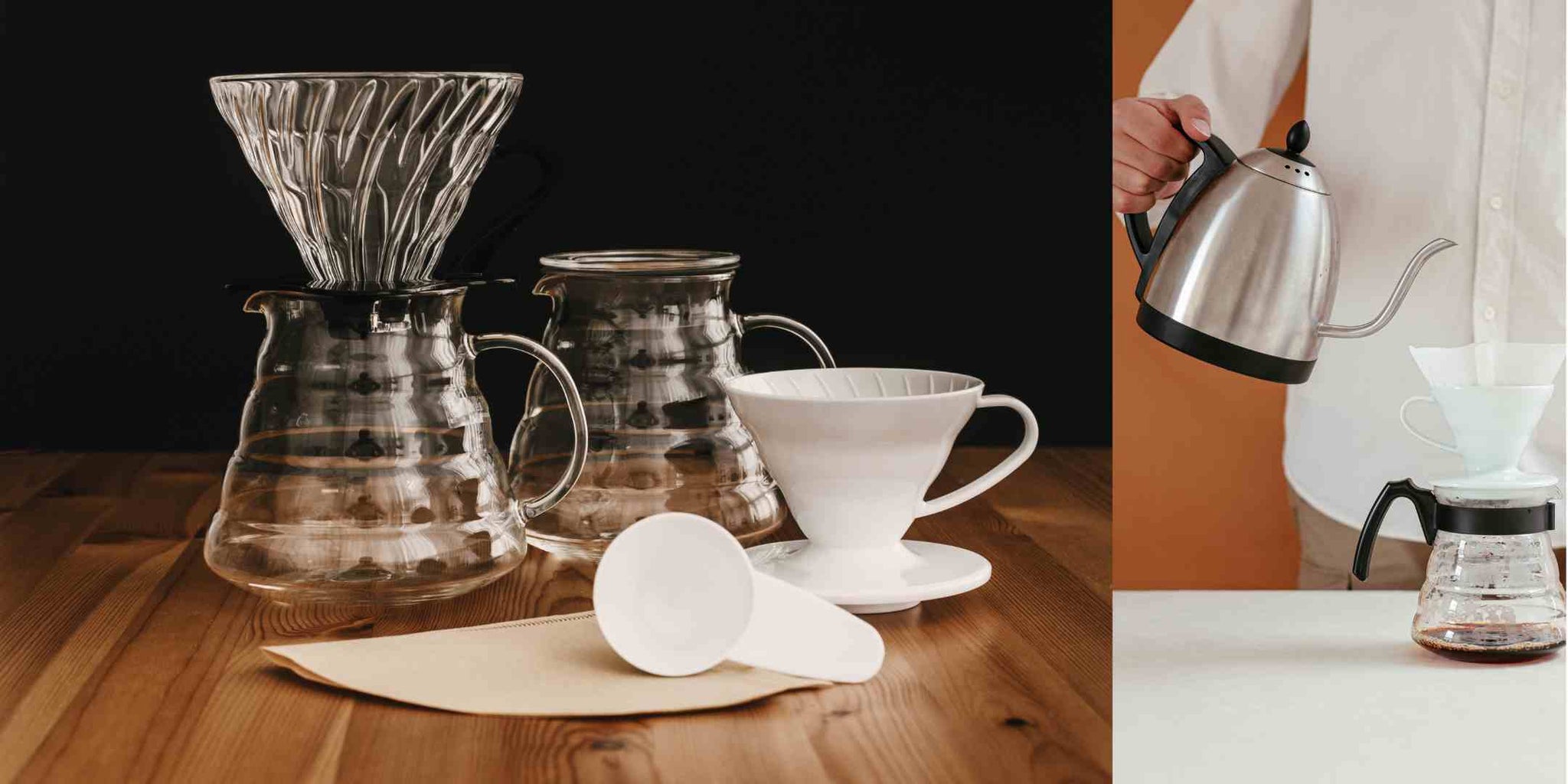 Christmas Gift Ideas For Traditional Parents-Pour over coffee set with dripper Singapore