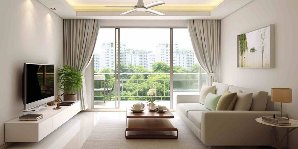 simple small apartment interior design Singapore