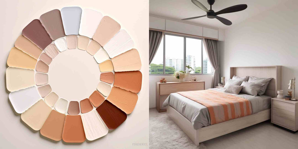 small HDB bedroom colour ideas