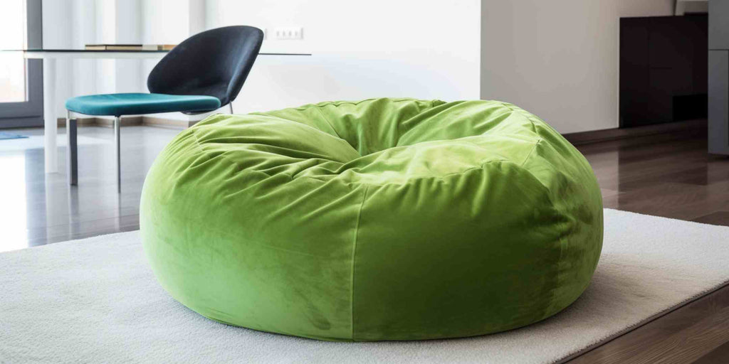 Velvet Bean Bag