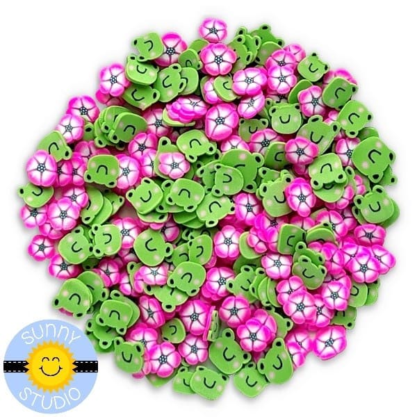 Buttons Galore Sprinkletz, Tiny Polymer Clay Embellishments for Crafts,  Scrapbooks, Card Making & Shaker Crafts-Rainbow-72 Grams Total