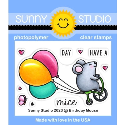 Birthday Mouse Stamps