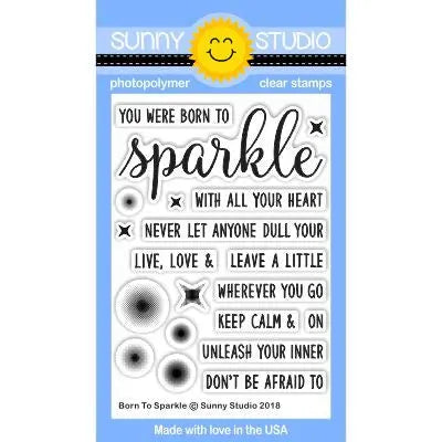 Born To Sparkle Stamps