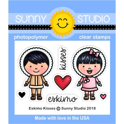 Sunny Studio - Eskimo Kisses Stamps