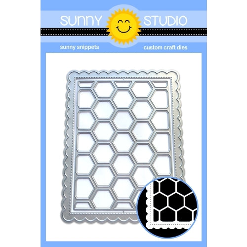 Frilly Frames Hexagon Dies