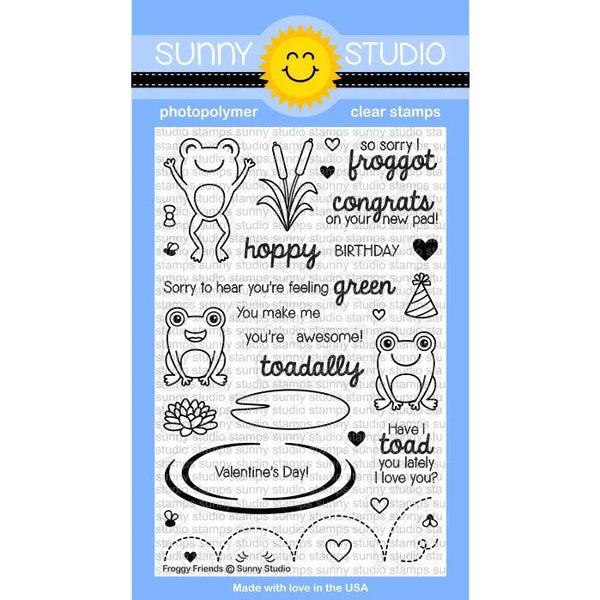 Froggy Friends Stamps