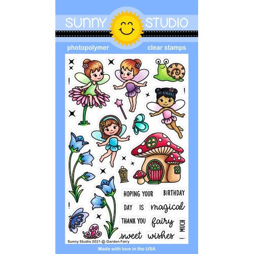 Garden Fairy Stamps