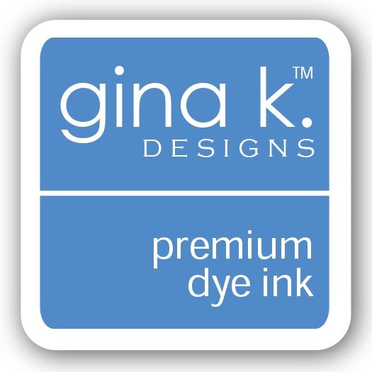 Gina K. Ink Cube-Blue Denim 1 Mini Premium Dye Ink - Sunny Studio