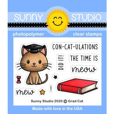 Grad Cat Stamps