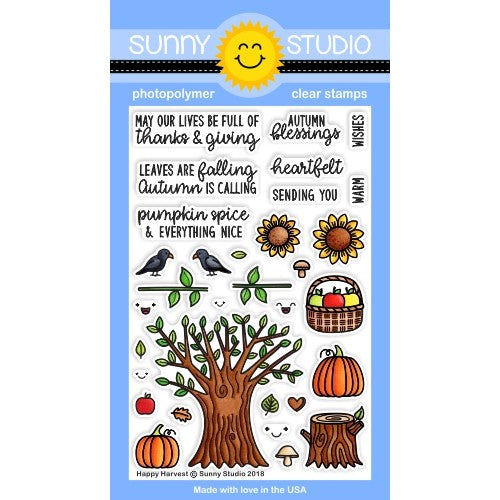 Happy Harvest Stamps