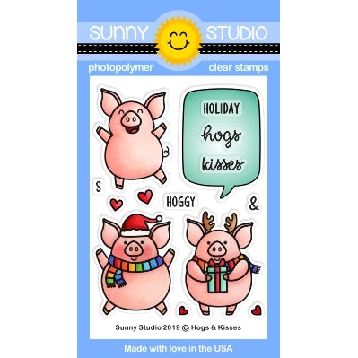 Hogs & Kisses Stamps