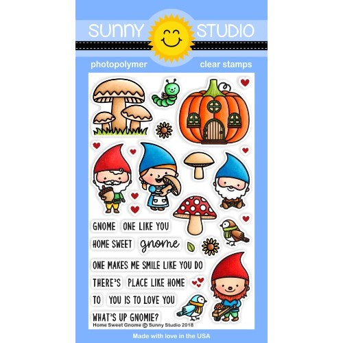 Home Sweet Gnome Stamps 