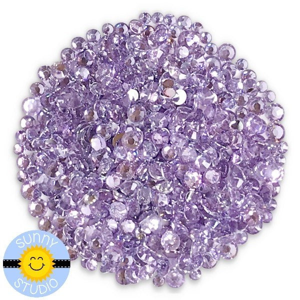 The Studio The Studio - Art Pack #280 - Assorted Large Purple Rhinestones