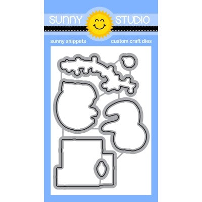 Sunny Studio 2x3 Clear Valentine's Day Balloons Heart Bouquet Stamps -  Sunny Studio Stamps