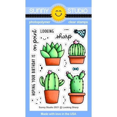 Sunny Studio 3x4 Photopolymer Clear Cascading Hearts Stamps - Sunny Studio  Stamps