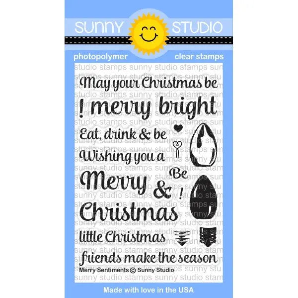 Merry Sentiments Stamps