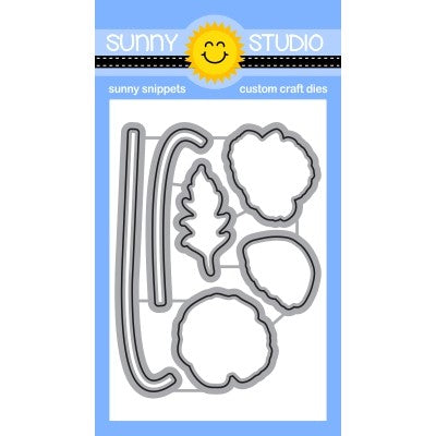 Sunny Studio Glossy Iridescent Heart Shaped Pearls 7mm embellishment -  Sunny Studio Stamps