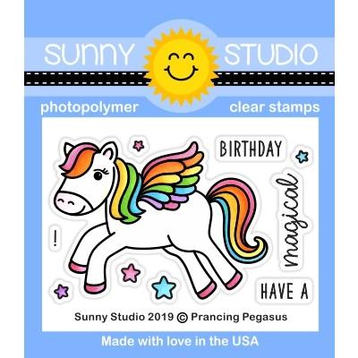 Prancing Pegasus Stamps