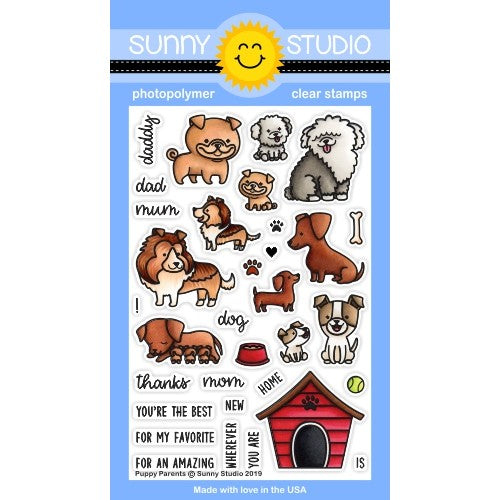 Puppy Parents Stamps