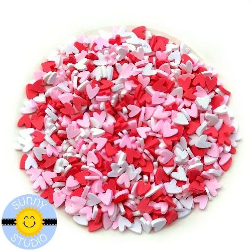 Red & Pink Heart Confetti