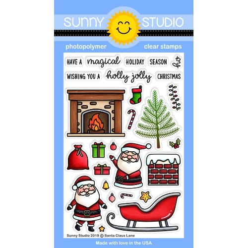 Santa Claus Lane Stamps