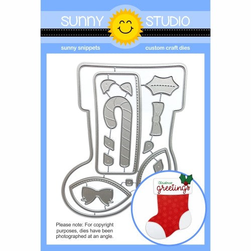 Sunny Studio - Santa’s Stocking Dies