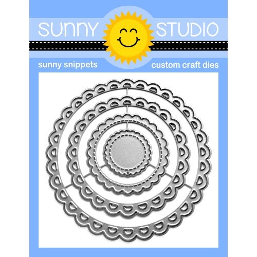 Scalloped Circle Mat 3 Dies