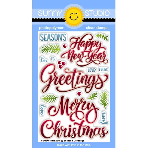 Season's Greetings Stamps