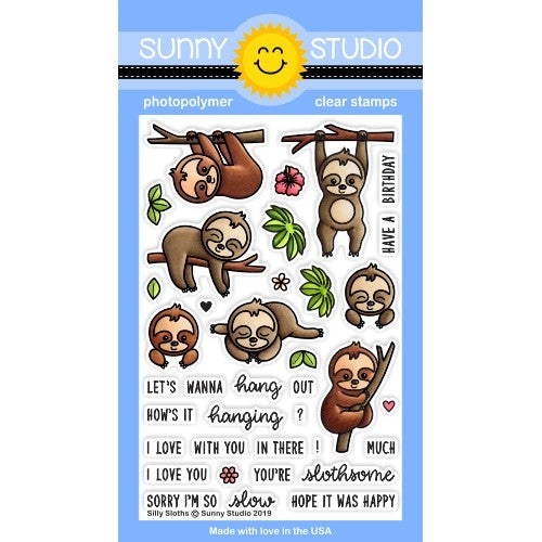 Silly Sloths Stamps