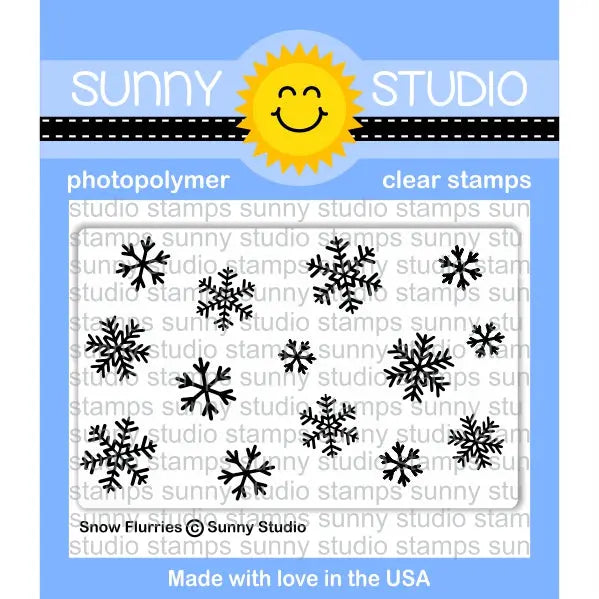 My Favorite Things - Clear Stamp - Snowflake Flurry