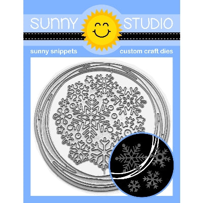 Snowflake Circle Frame