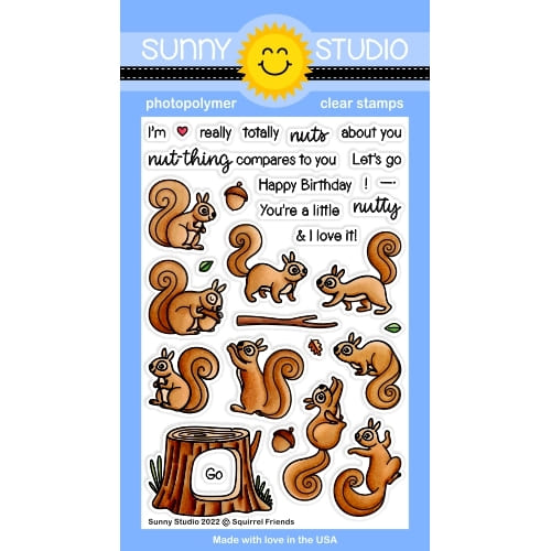 Squirrel Friends Stamps