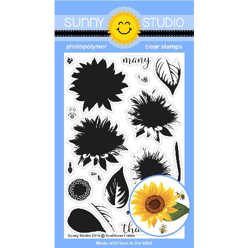 Sunflower Fields Stamps