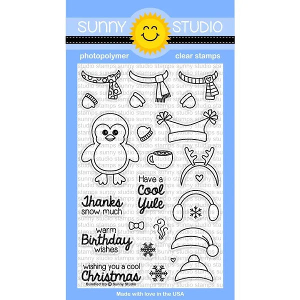 Sunny Studio 4x6 Clear Layering Sunflower Fields Stamps - Sunny Studio  Stamps