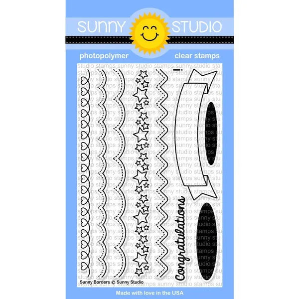 Sunny Studio 3x4 Clear Layering Birthday Balloon Stamps - Sunny Studio  Stamps