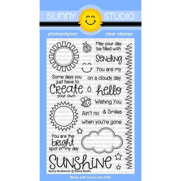 Sunny Sentiments Stamps