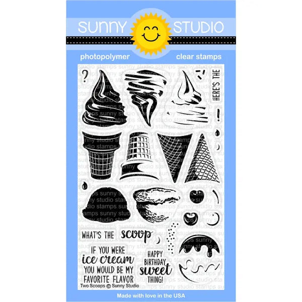 Sunny Studio 3x4 Clear Layering Birthday Balloon Stamps - Sunny Studio  Stamps