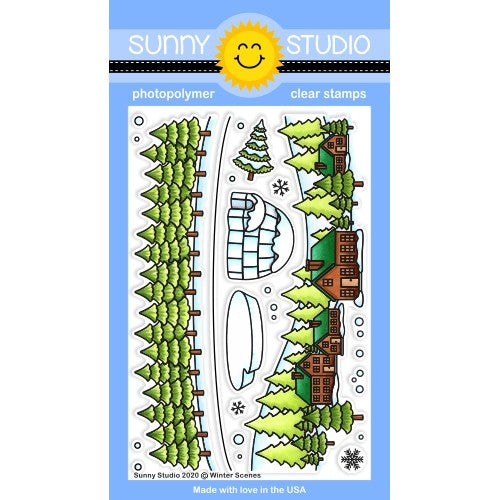 Winter Scenes Stamps