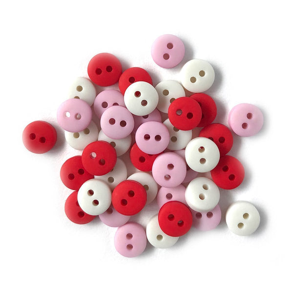 Buttons Galore Tiny Buttons Valentine Heart