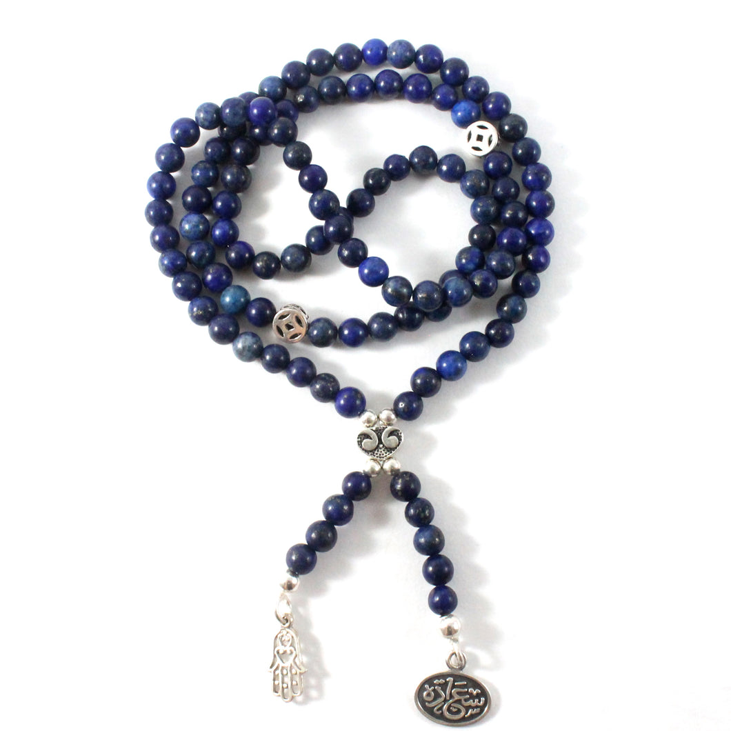 lapis lazuli prayer beads