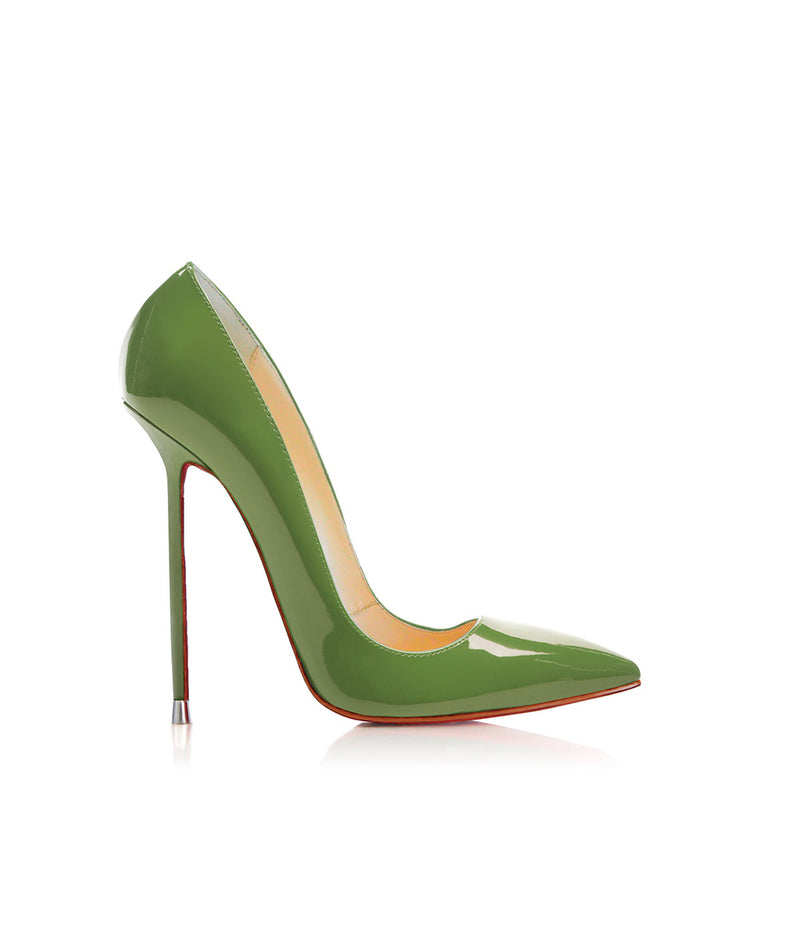 Akhira Green Patent · Charlotte Luxury 