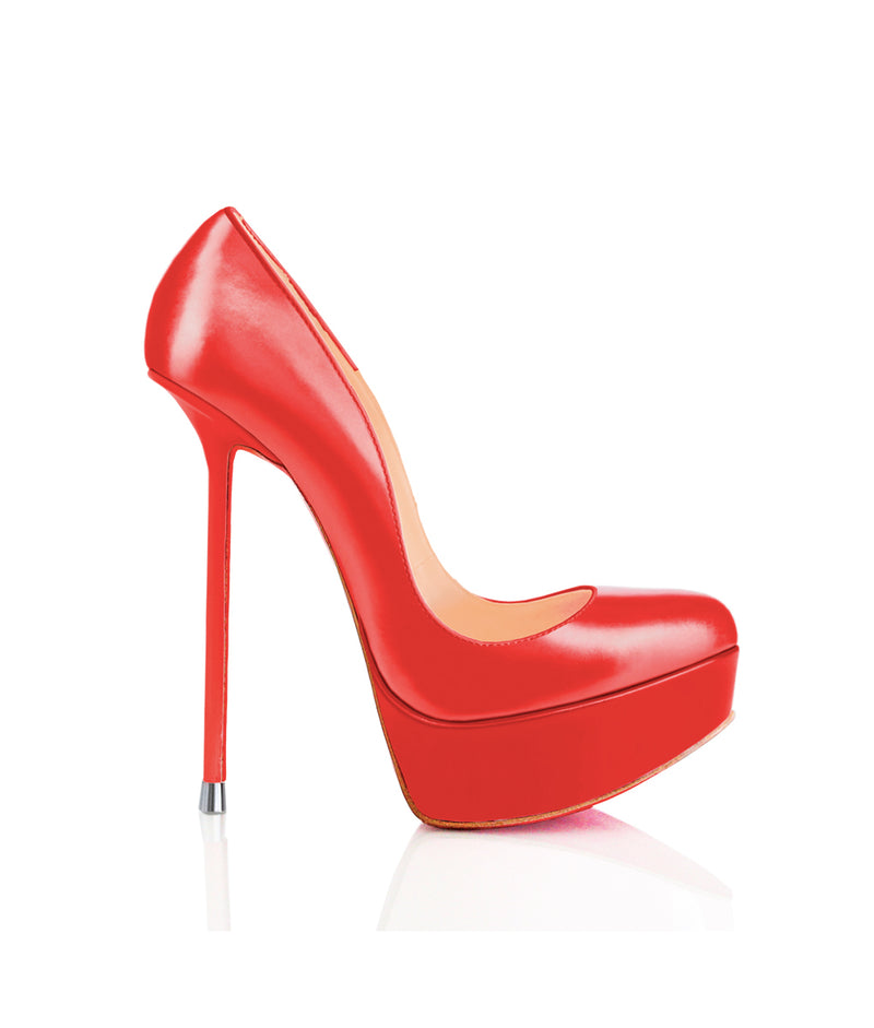 Oxia Red · Charlotte Luxury Shoes 