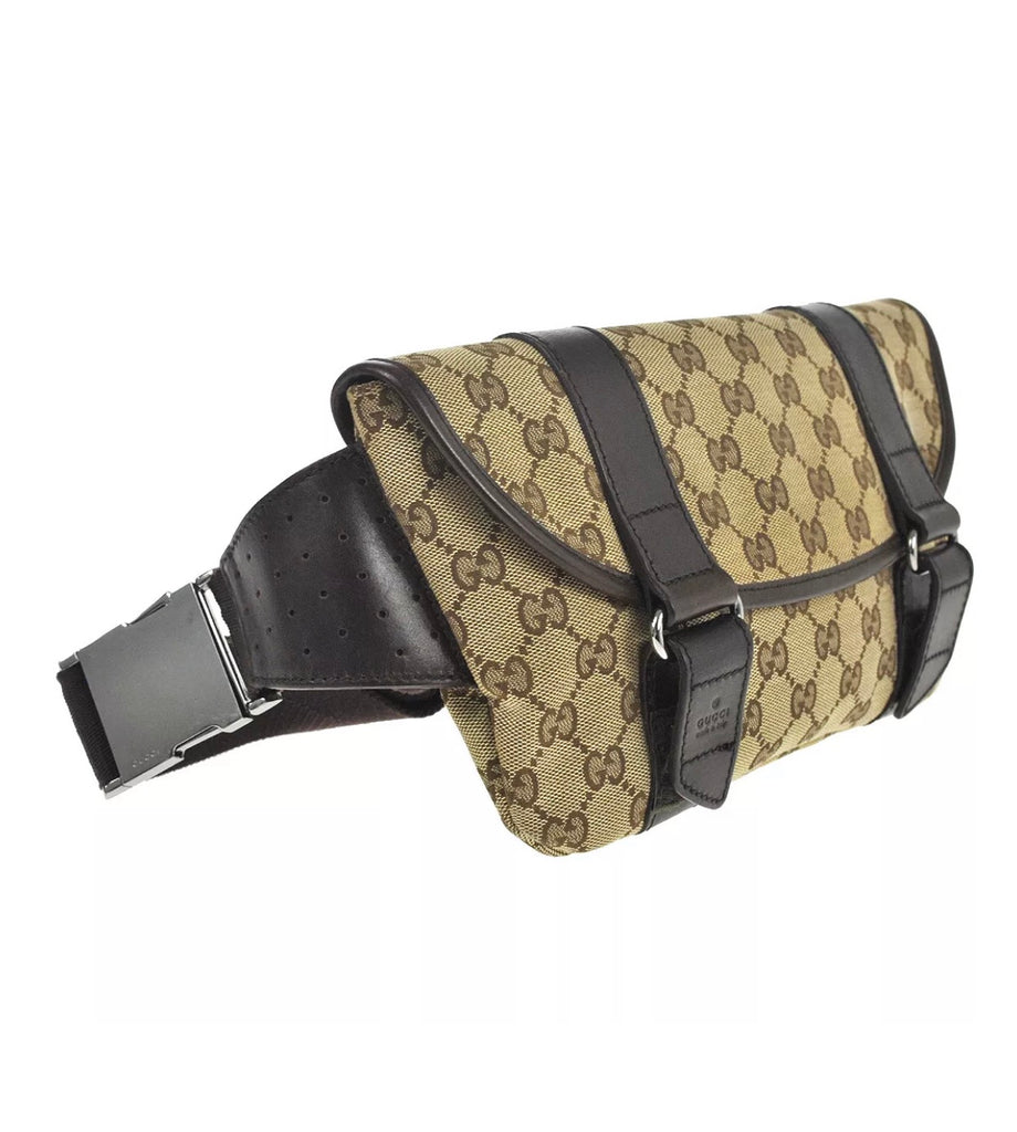 Vintage GUCCI GG Supreme Fanny Pack, one size - Luxury Locker