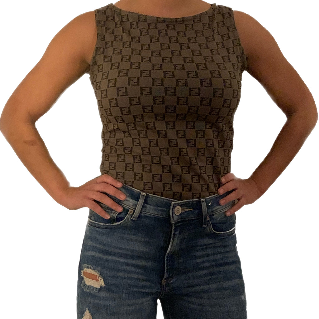 fendi tank top womens