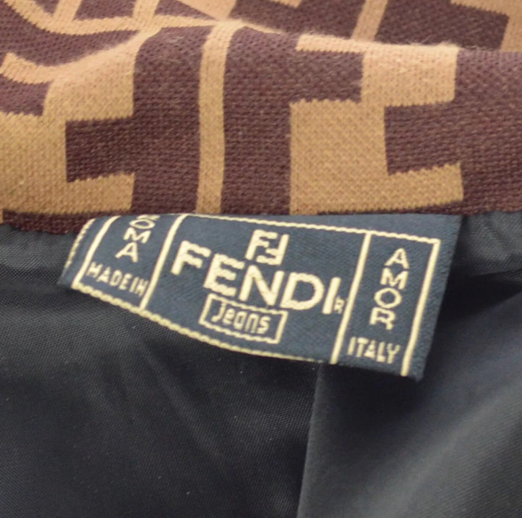 fendi monogram bomber jacket