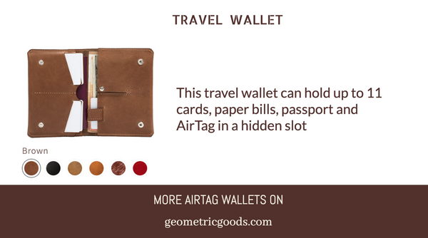 the best airtag passport travel wallet