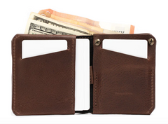 AirTag wallet billfold leather